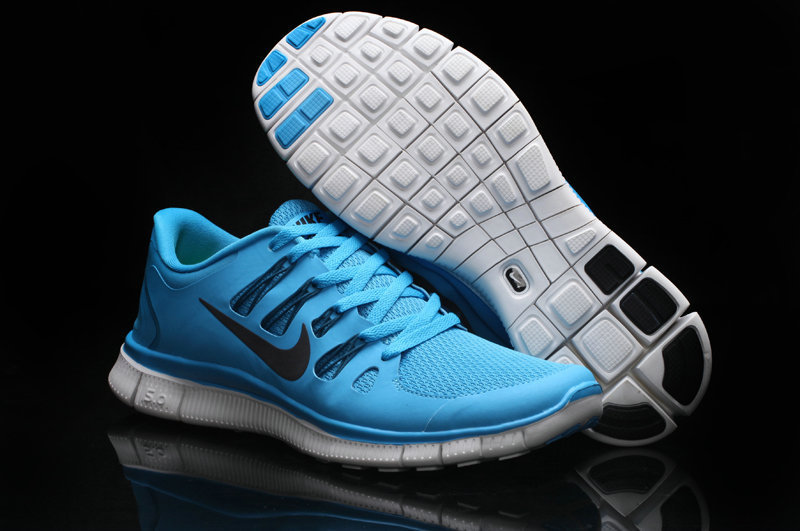Nike Free 5.0 Cyan Mens Running Shoes
