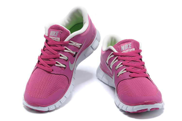 Nike Free 5.0 Fuchsia Womens Running Shoes