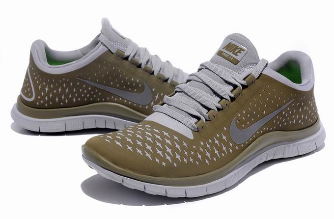 Nike Free 3.0 V4 Brown Mens Running Shoes