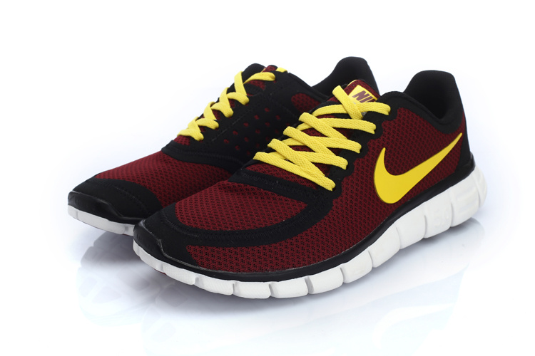 Nike Free 5.0 V4 Mens Shoes Red Yellow