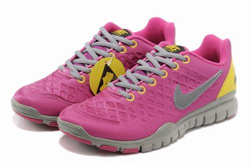 Women Nike Free TR FIT 2 SHIELD Pink Silvery Shoes
