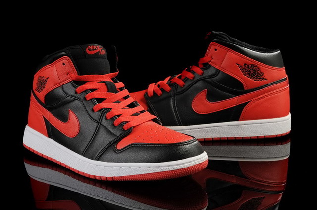 Nike Air Jordan 1 Retro DMP Split Mens Shoes Black / Varsity Red