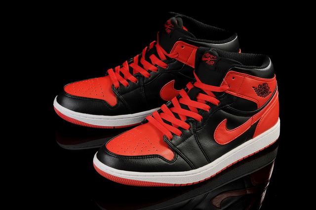 Nike Air Jordan 1 Retro DMP Split Mens Shoes Black / Varsity Red