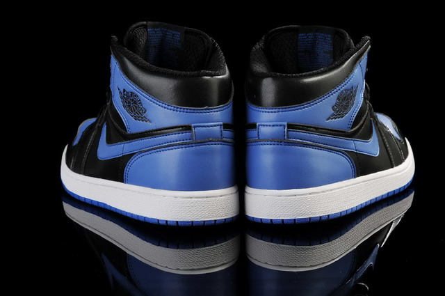 Nike Air Jordan 1 Retro High OG Mens Shoes Black / Royal Blue