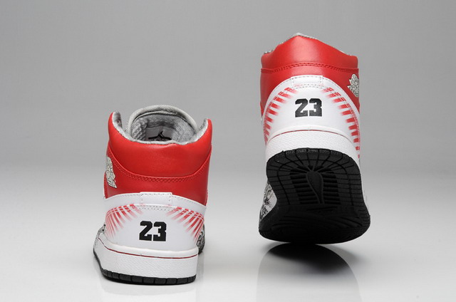 Nike Air Jordan 1 High DW Mens Shoes Black / Sport Red / White