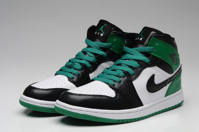 Nike Air Jordan 1 Retro DMP Split Mens Shoes White / Green / Black