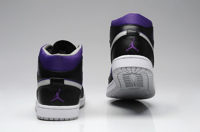 Nike Air Jordan 1 Phat Mens Shoes Black / Stealth / Critical Purple / White