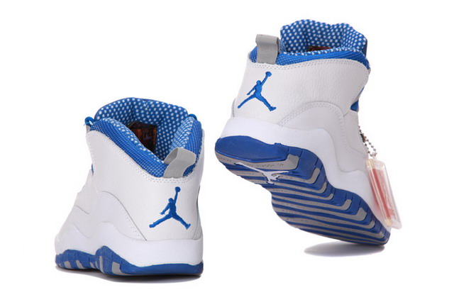 Nike Air Jordan 10 X Retro Txt Mens Shoes White / Old Royal Stealth