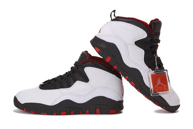 Nike Air Jordan 10 X Retro Chicago Mens Shoes White / Varsity Red / Black