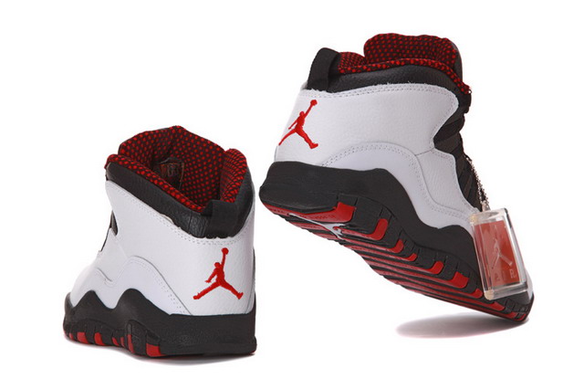 Nike Air Jordan 10 X Retro Chicago Mens Shoes White / Varsity Red / Black