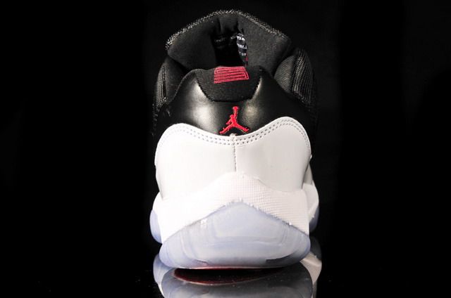Nike Air Jordan 11 XI Retro Low Mens Shoes White / Black / True Red