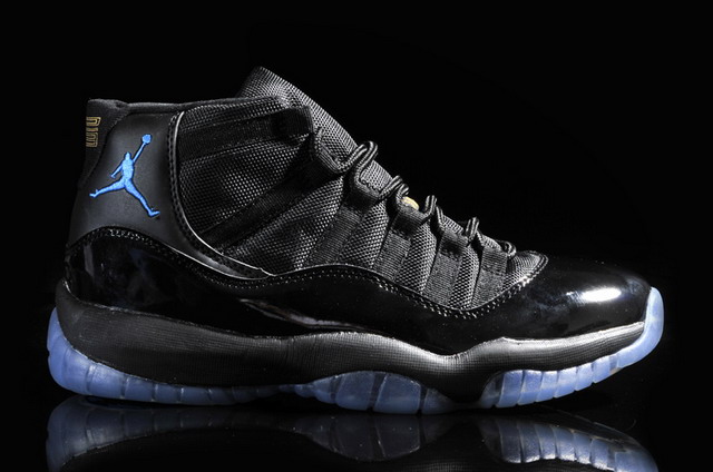 Nike Air Jordan 11 XI Retro Mens Shoes Black / Varsity Royal