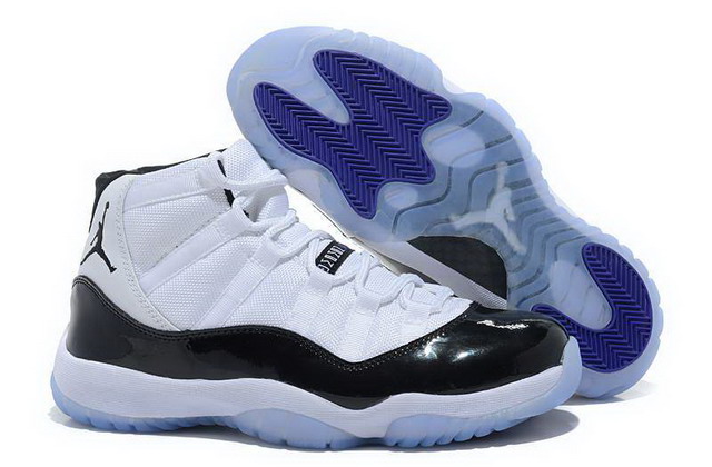 Nike Air Jordan 11 XI Retro Concord Mens Shoes White / Black / Dark Concord