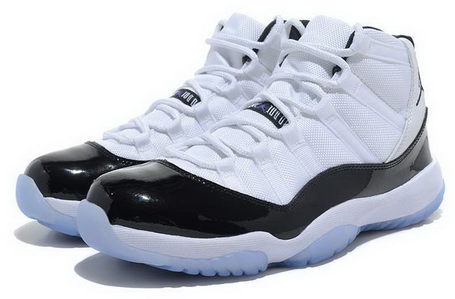 Nike Air Jordan 11 XI Retro Concord Mens Shoes White / Black / Dark Concord