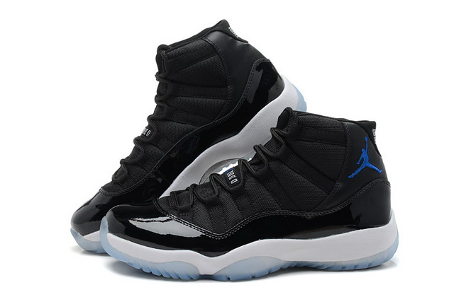 Nike Air Jordan 11 XI Retro Space Jam Mens Shoes Black / Varsity Royal / White