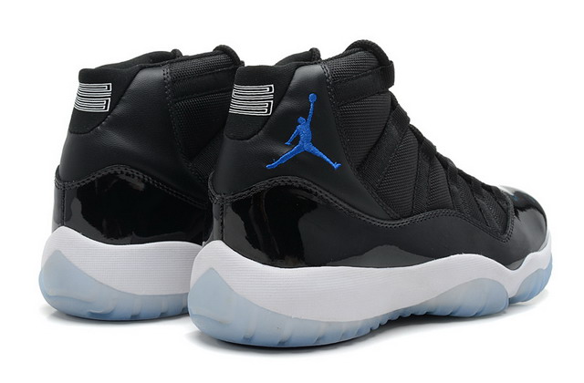 Nike Air Jordan 11 XI Retro Space Jam Mens Shoes Black / Varsity Royal / White