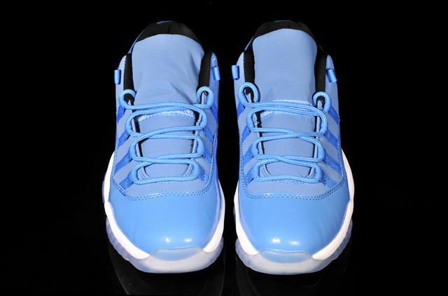 Nike Air Jordan 11 XI Retro Low Mens Shoes Mid Blue / White