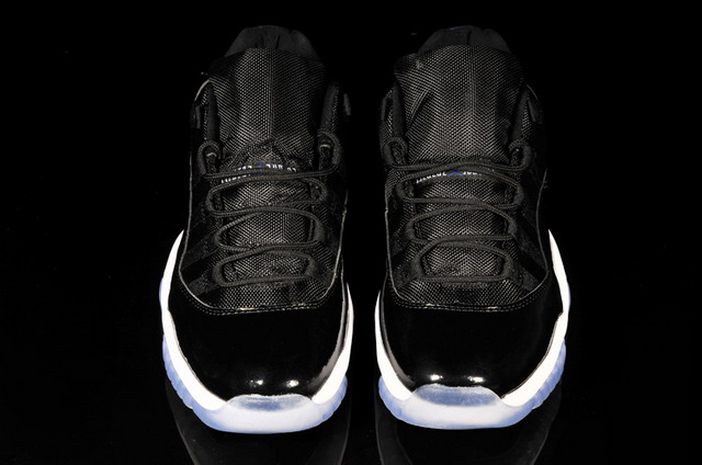 Nike Air Jordan 11 XI Retro Low Mens Shoes Black / White / Varsity Royal