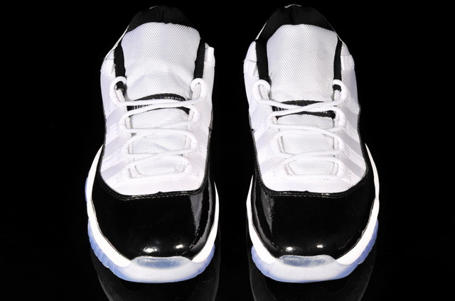 Nike Air Jordan 11 XI Retro Low Mens Shoes White / Black
