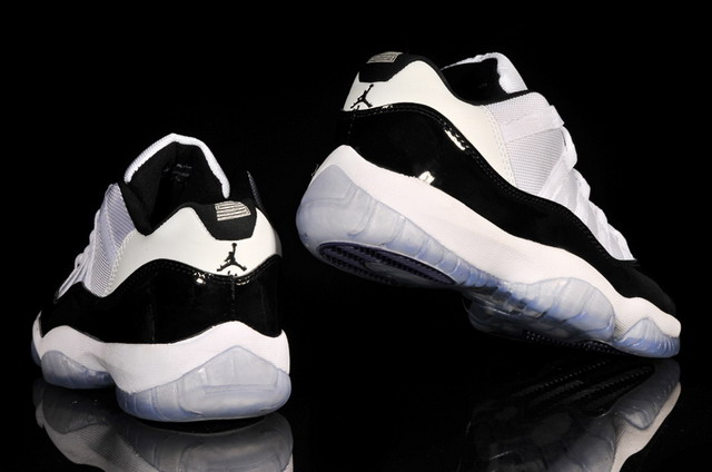 Nike Air Jordan 11 XI Retro Low Mens Shoes White / Black