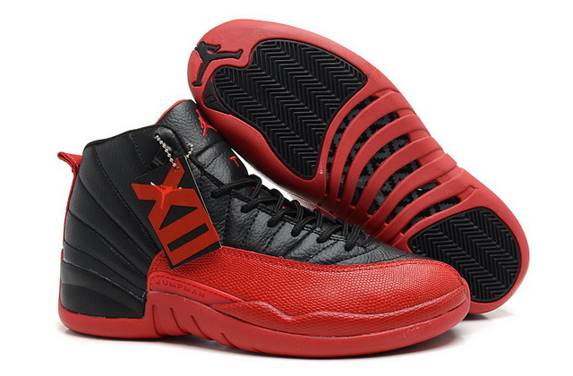 Nike Air Jordan 12 XII Retro Flu Game Mens Shoes Black / Varsity Red