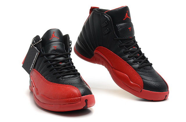 Nike Air Jordan 12 XII Retro Flu Game Mens Shoes Black / Varsity Red