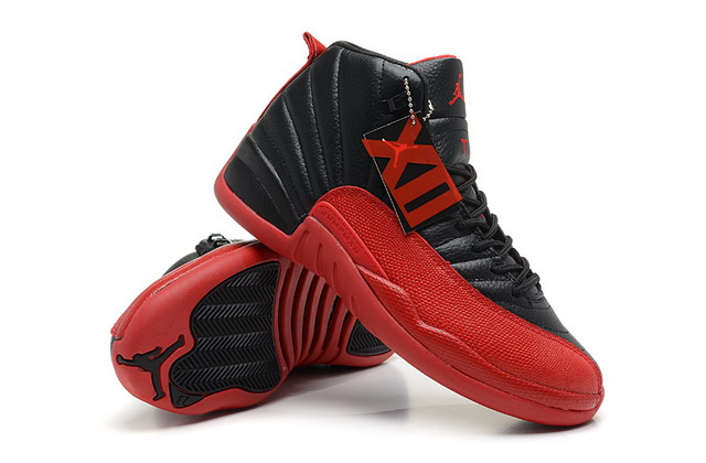 Nike Air Jordan 12 XII Retro Flu Game Mens Shoes Black / Varsity Red