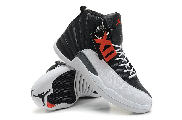 Nike Air Jordan 12 XII Retro Playoff Mens Shoes Black / White