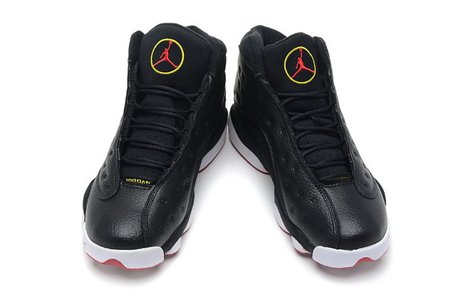 Nike Air Jordan 13 XIII Retro Playoff Mens Shoes Black / Varsity Red / White