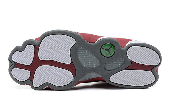 Nike Air Jordan 13 XIII Retro Mens Shoes White / Team Red / Flint Grey
