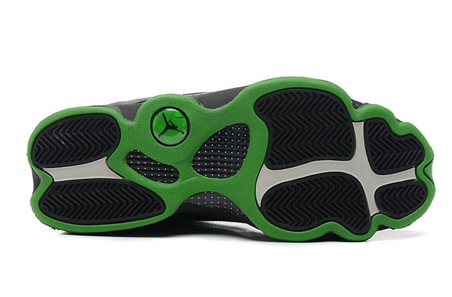 Nike Air Jordan 13 XIII Retro Altitude Mens Shoes Black / Altitude Green