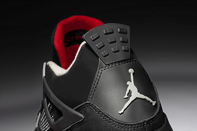 Nike Air Jordan 4 Retro Countdown Split Mens Shoes Black / Varsity Red / Grey
