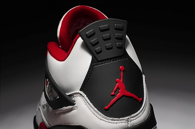 Nike Air Jordan 4 Retro Mars Blackmon Mens Shoes White / Varsity Red / Black