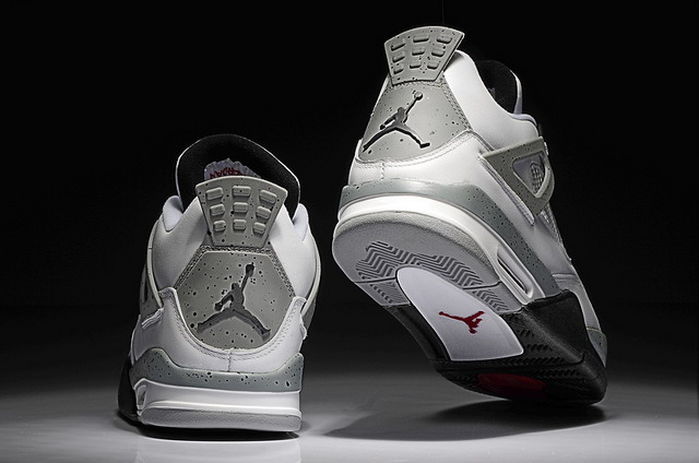 Nike Air Jordan 4 IV Retro Mens Shoes White Cement