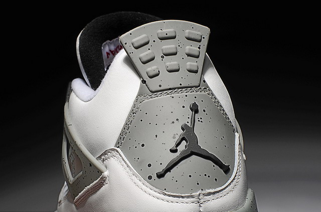Nike Air Jordan 4 IV Retro Mens Shoes White Cement