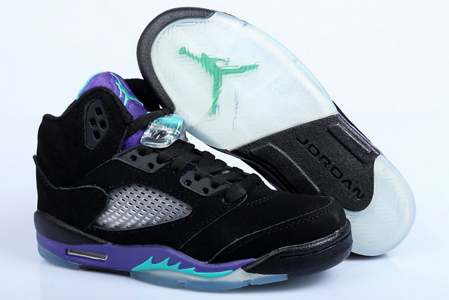 Nike Air Jordan 5 V Retro Mens Shoes Black Grape