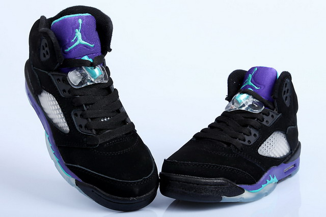 Nike Air Jordan 5 V Retro Mens Shoes Black Grape