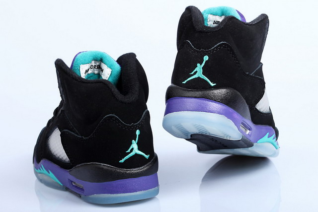 Nike Air Jordan 5 V Retro Mens Shoes Black Grape