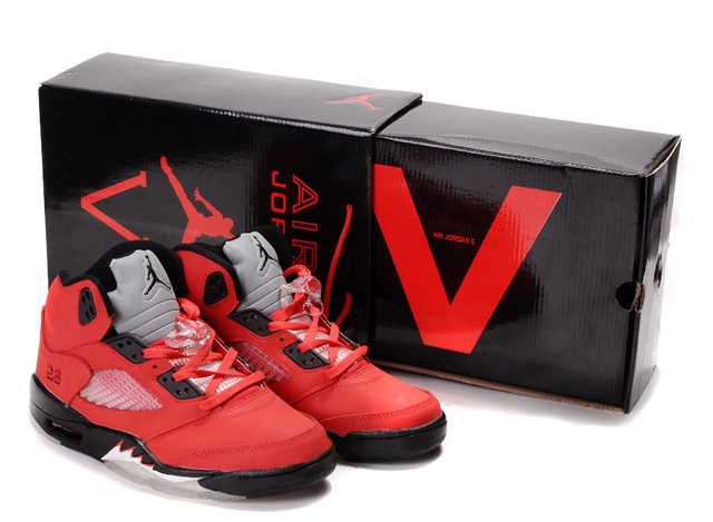 Nike Air Jordan 5 V Retro DMP Split Mens Shoes Varsity Red / Black