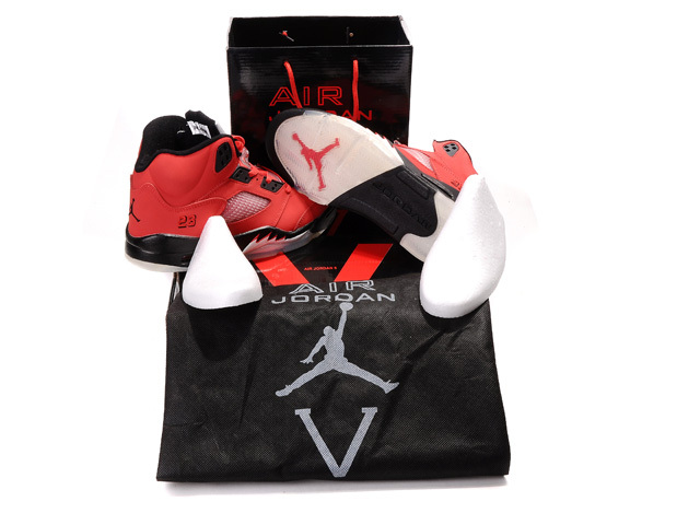 Nike Air Jordan 5 V Retro DMP Split Mens Shoes Varsity Red / Black