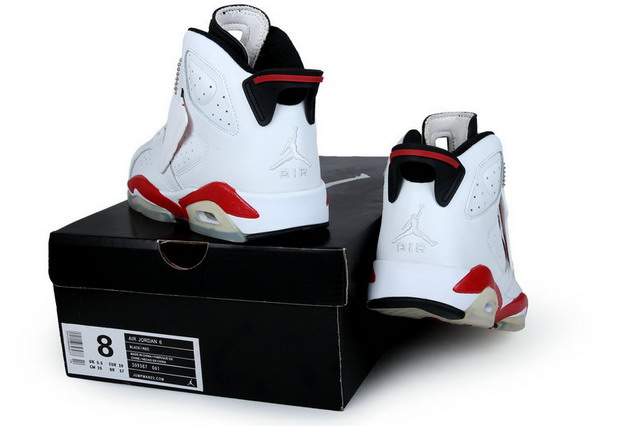 Nike Air Jordan 6 VI Retro Mens Shoes Infrared Pack Split White / Infrared / Black