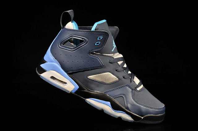 Nike Air Jordan 6 VI Retro Mens Shoes Cool Grey / Navy / Light Blue