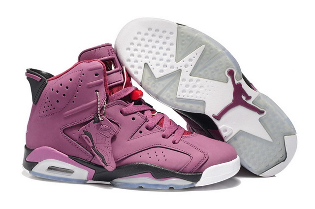 Nike Air Jordan 6 VI Retro Mens Shoes Pink / Black