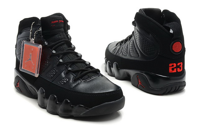 Nike Air Jordan 9 IX Retro Mens Shoes Black / Varsity Red