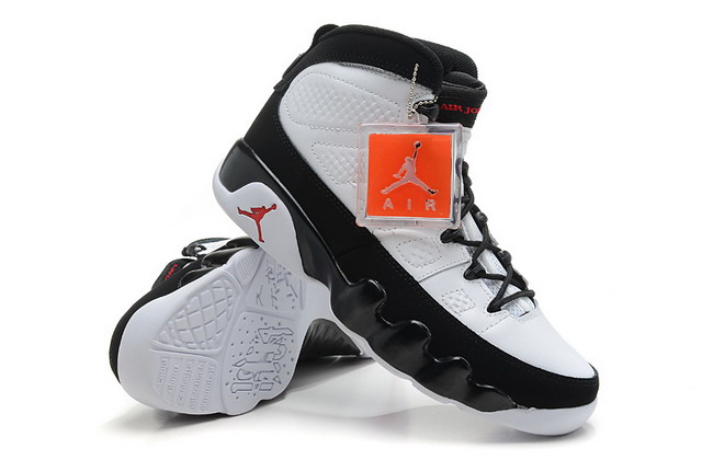 Nike Air Jordan 9 IX Retro Mens Shoes White / Varsity Red / Black