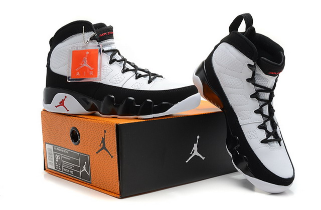 Nike Air Jordan 9 IX Retro Mens Shoes White / Varsity Red / Black