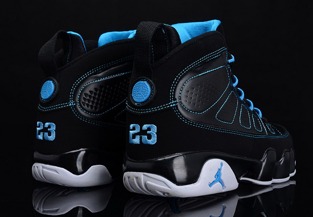 Nike Air Jordan 9 IX Retro Mens Shoes Black / White / Photo Blue