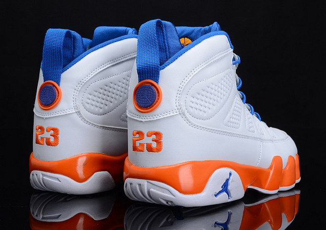 Nike Air Jordan 9 IX Retro Fontay Montana Mens Shoes Pure Platinum / Game Royal / Mndrn