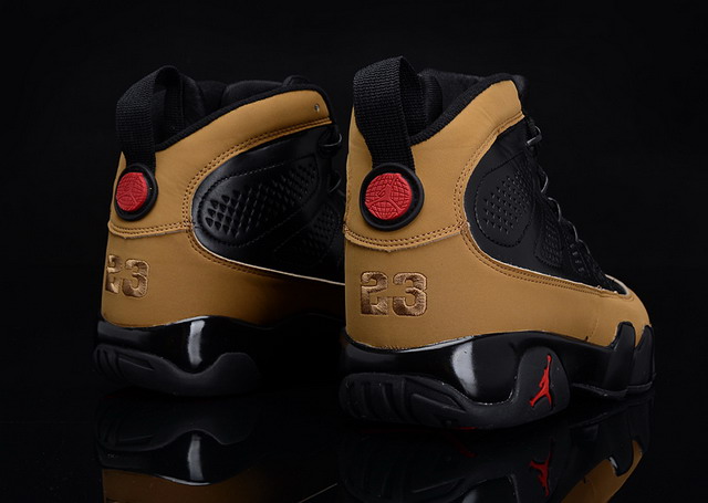 Nike Air Jordan 9 IX Retro Mens Shoes Black / Brown / Red