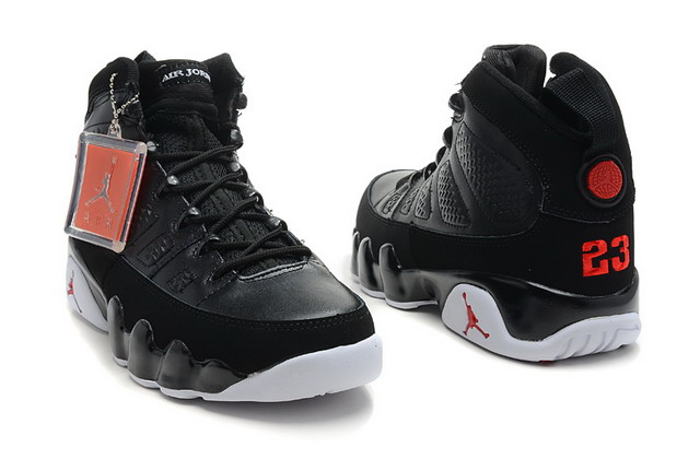 Nike Air Jordan 9 IX Retro Mens Shoes Black / Red / White